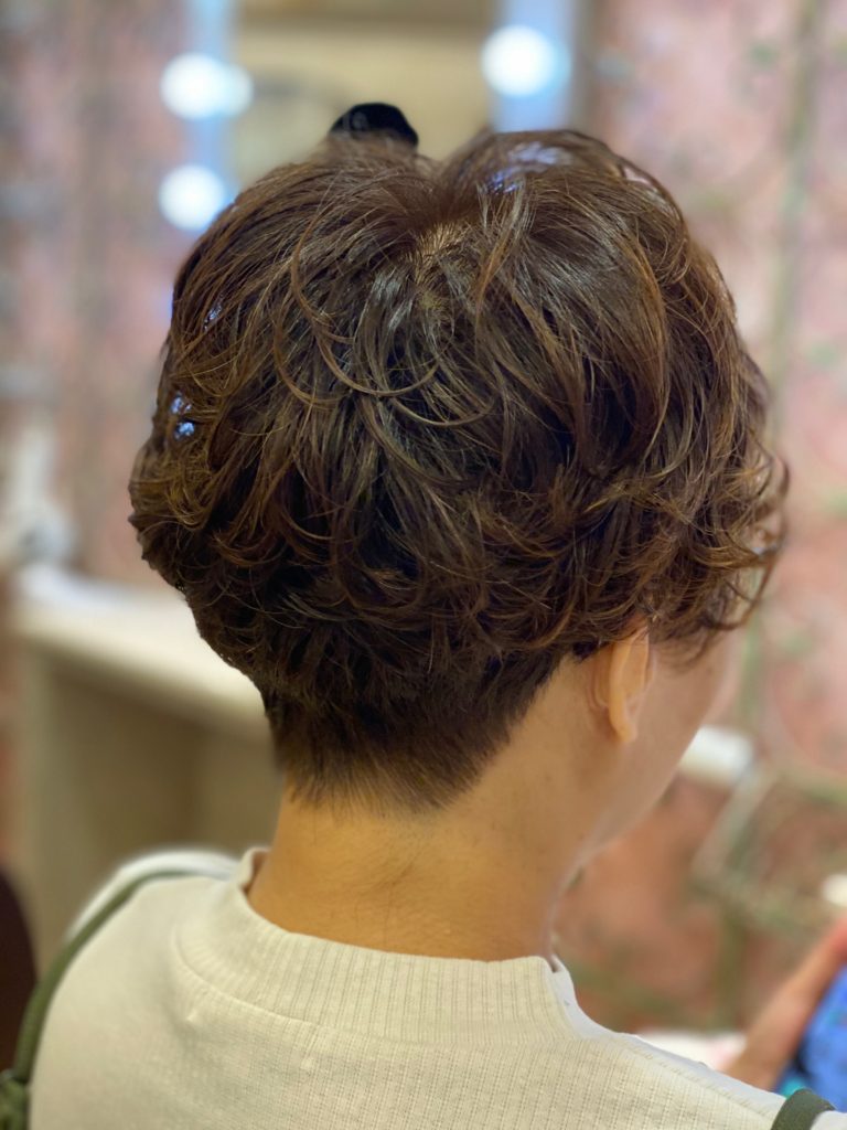 秋のパーマスタイルのメイン画像